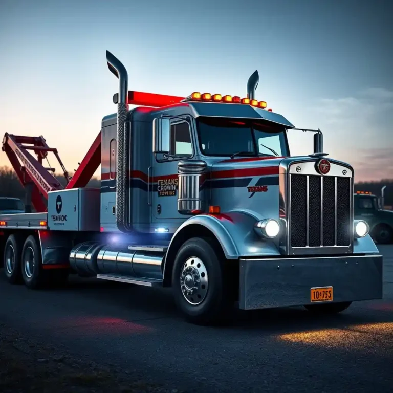 Choose Texans Crown Towing for Reliable Flatbed Towing