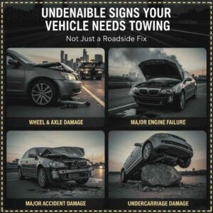 Signs Your Vehicle Needs Towing