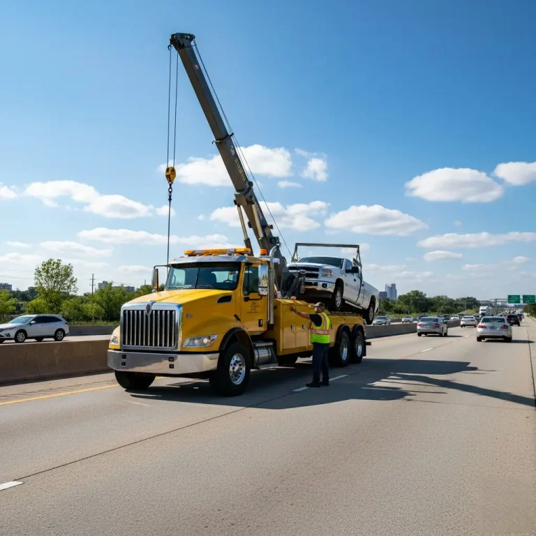 Tow Truck in Wharton