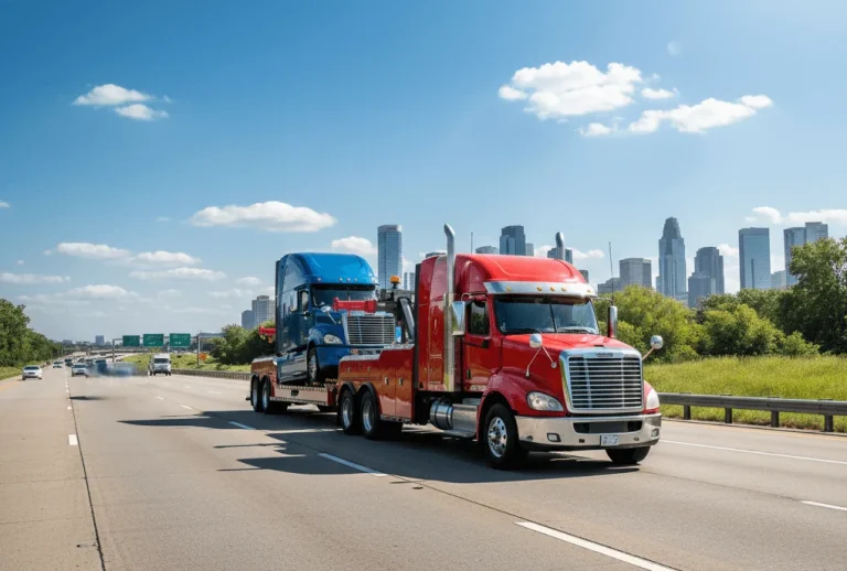 Big Rig Towing Service in Pearland