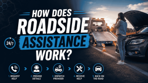 How Does Roadside Assistance Work​