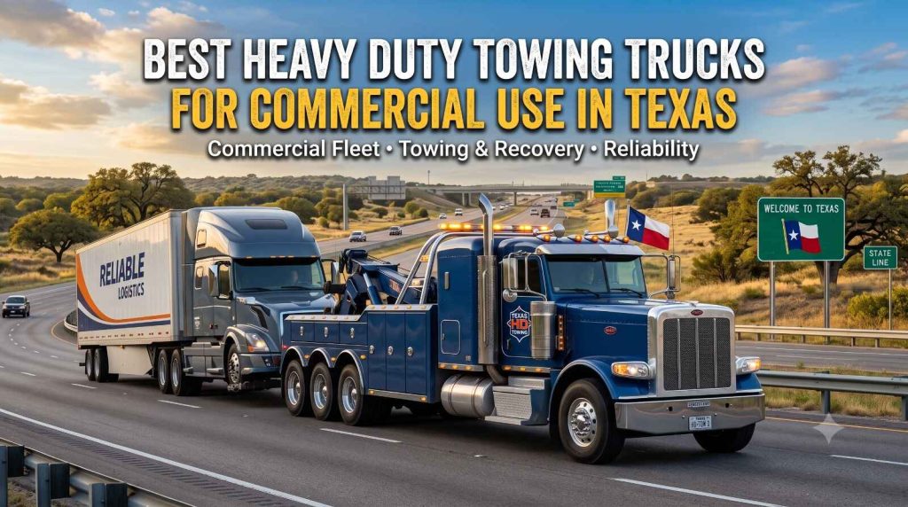 Best heavy duty towing trucks for commercial use