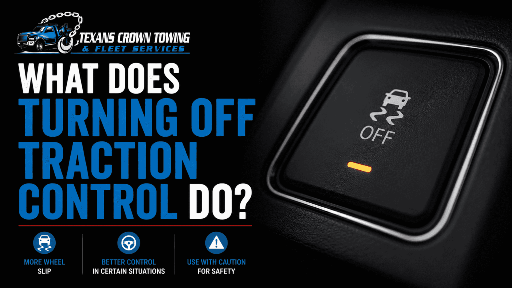 What Does Turning off Traction Control Do