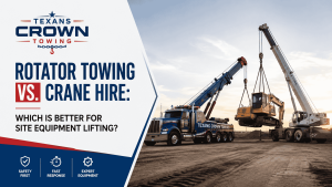 Rotator Towing vs. Crane Hire