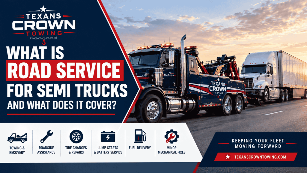 What Is Road Service for Semi Trucks and What Does It Cover