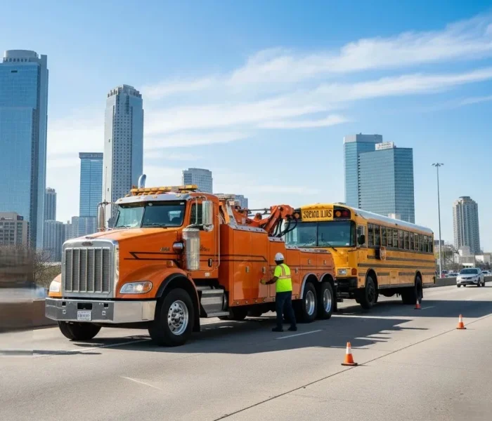 Commercial Towing in Meadows Place, TX