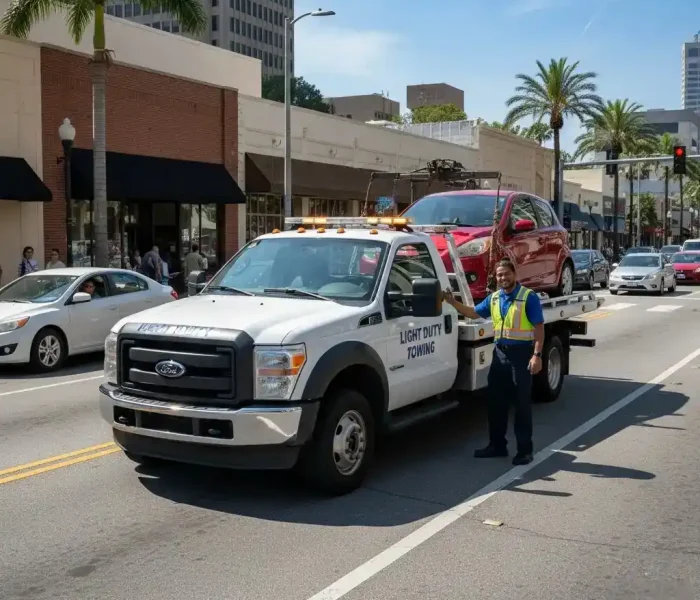 Light Duty Towing in Katy, TX