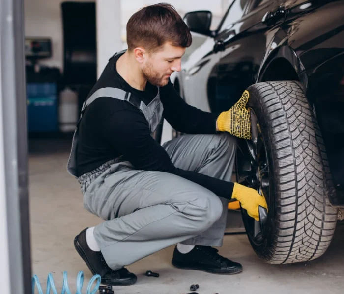 Flat Tire Repair in Freeport