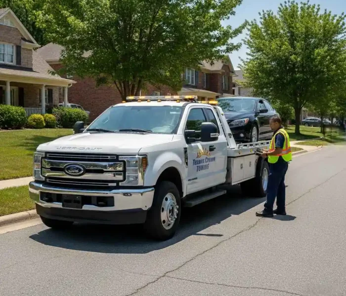 Light Duty Towing in Houston