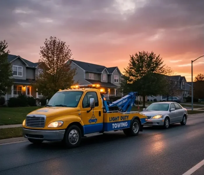 Light Duty Towing in Tomball